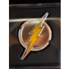 Image 2 : THE FLASH EMBLEM – 2021 1 OZ PURE SILVER PROOF LIGHTNING-SHAPED COIN – NIUE – NZ MINT
