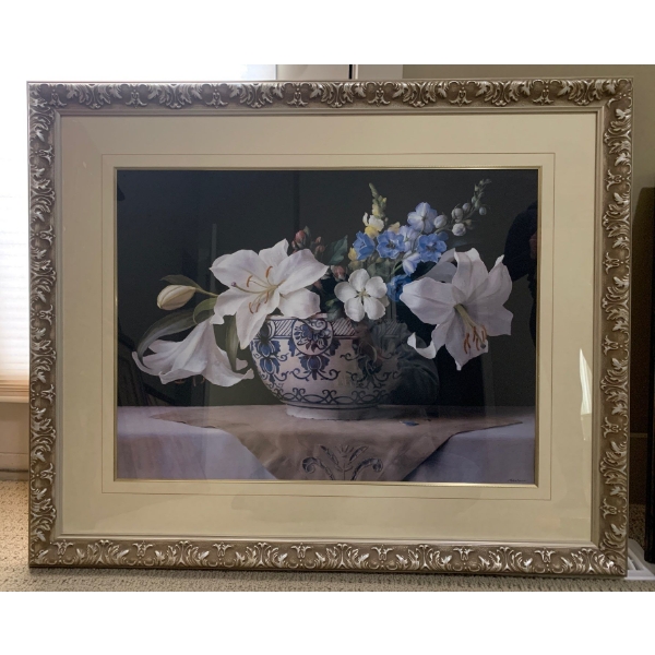 Floral Art Print by Mantour 42x38