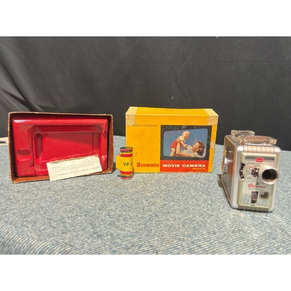 Kodak Brownie Movie Camera Model 2 With Box & Film