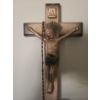 Image 2 : Ceramic Jesus Crucifix & Rosary. 7 1/2 w, 14 h