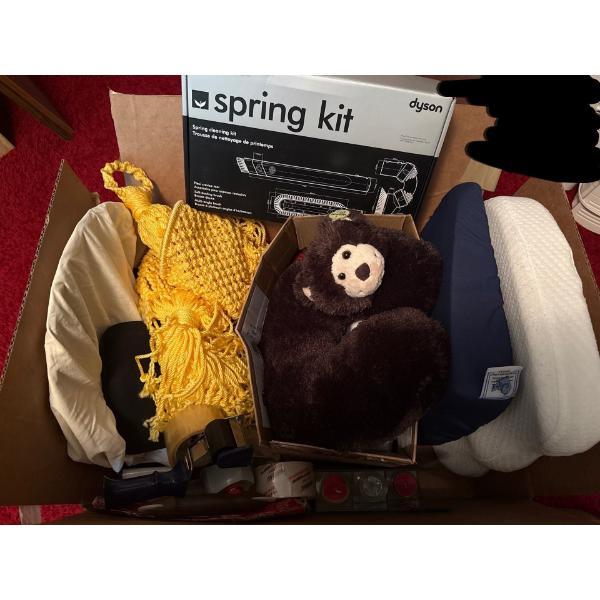 Household Misc. - Linens, Sheet Set, Dyson Spring Kit Set and More 