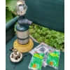 Image 4 : 2 Folding Camp Chairs w/ Side Satchel Pouch & Colemans Propane Lantern w/ Accessories