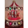 Image 2 : Electric LED Christmas Carosel That Spins & Plays Xmas Songs 16T