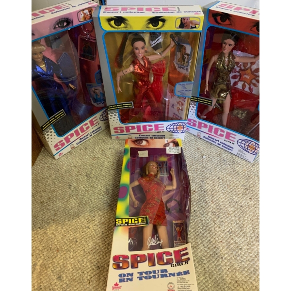 Spice Girls Dolls  Concert & On Tour Collection  By Main Event Toys 