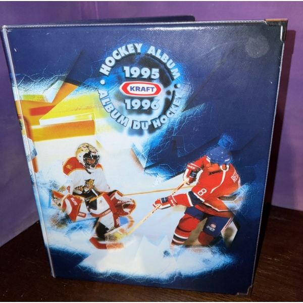 1995-1996 Kraft NHL Hockey Card Album- Full Complete Set