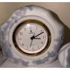 Image 2 : Lladro Clocks: Large 6 W, 2 D, 5.5 T (Broken Hand as Shown) and Small 3 T 