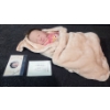 Image 2 : Baby Emery - Original Cast Silicone Doll from Valerio's Reborn Nursery. Very Life Like! 20"L