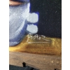 Image 4 : Black Velvet Paintings of Children Praying, 21x14 Inches