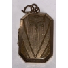 Image 1 : Antique Art Deco Gold Plated Locket  6.6g