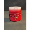 Image 9 : Holiday Decor Lot With Wreaths, Candle, Flower Frog, and More