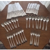 Image 1 : BIRKS Sterling Flatwear Collection w/ 8 Bonus Regency Plate Tablespoons