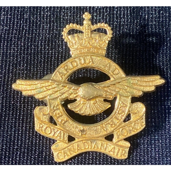 Royal Canadian Air Force Cap Badge Post 1953