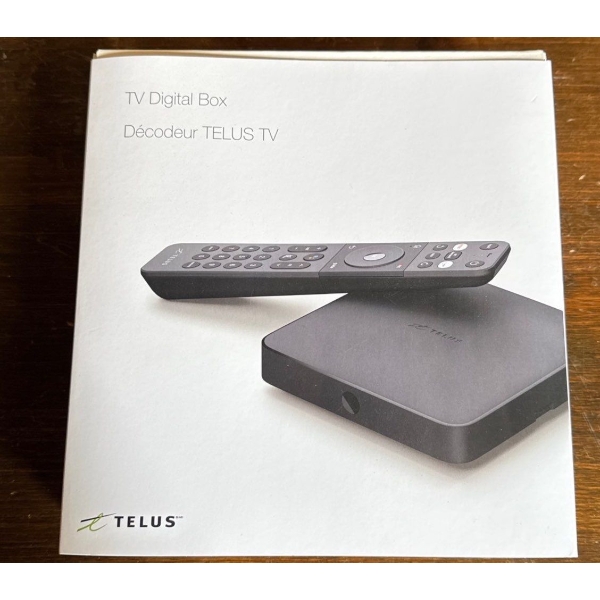 TELUS TV Digital Box Model No. UIW4054TLU, New 