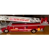 Image 5 : Vintage Steel Tonka Hook & Ladder Fire Truck w/ Edmonton Eskimos Collectible Toy