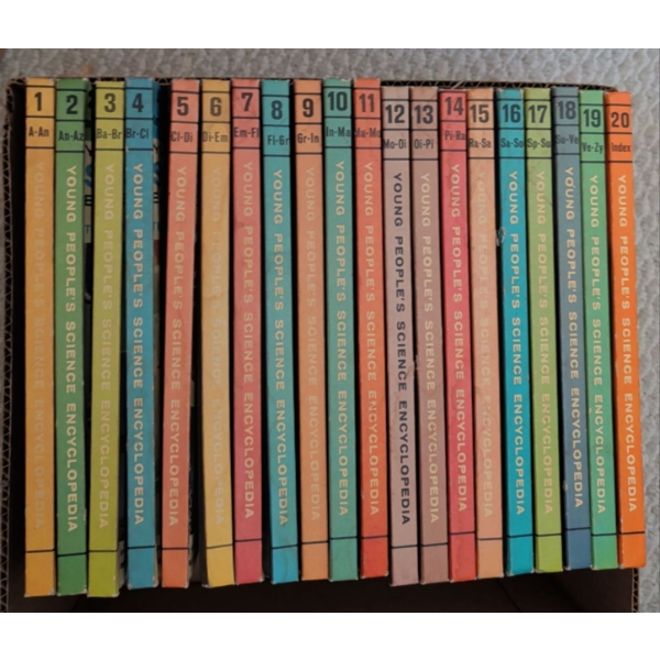 ''Young People's Science Encyclopedia'' Book Collection - Educational - Vol.1-20