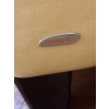 Image 5 : Italsofa Gorgeous Cream 2 Seater Leather Couch - 74W, 35D, 33T 