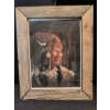 Image 1 : Framed Limited Edition Print 'Walking Buffalo' by David Lloyd Fisher, 1967