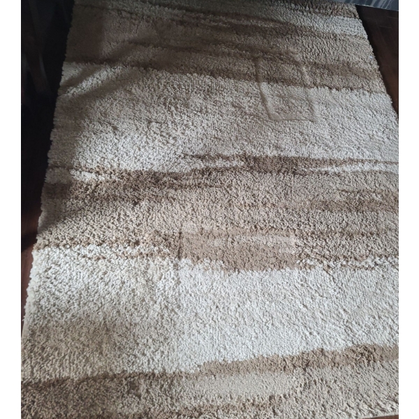 Neutral Area Rug 63 X 90 