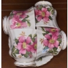 Image 11 : Royal Alberts Bone China "Prairie Rose" Collectible Pieces Tea Pot, Cups & Saucers, Cream & Sugar 