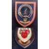 Image 1 : Scottish Clan Crest Wall Plaques (2) - 'Gunn' & 'Arlett' 