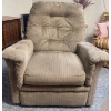 Image 2 : Upholstered Rocking Chair w/ Decorative Tasseled Pillow - 37x34x45