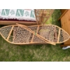 Image 2 : Vintage Snowshoe Oak Coffee Table L51 W16 H18 With Single Long Snowshoe 
