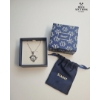 Image 2 :  Stauer Silver Dolphin Pendant Necklace And Silver Ring, Stamped Sterling Silver  925% 