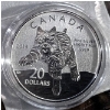 Image 1 : 2014 $20 for $20 The Bobcat - 99.9% Fine Silver Coin - #2
