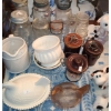 Image 1 : Collection of Canning Jars Including Jewel and Drey and Other Kitchen Decor