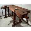 Image 1 : Victorian Oak Work Bench 62L x 42W x 34T - Awesome 