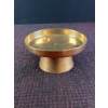 Image 1 : Chinese Bronze Pedestal Dish with Mark, 6.25 Inch Diameter