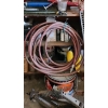Image 7 : Contents of Garage Shelf Including: Air Hoses, Heavy Duty Farm Jacks and More!