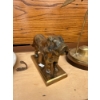 Image 3 : Brass items, includes candle holder, cranes, nutcracker and more