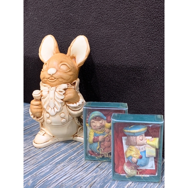 Pen Delfin Figures -  'Dad' (8.5T) + Lovely Ornaments  