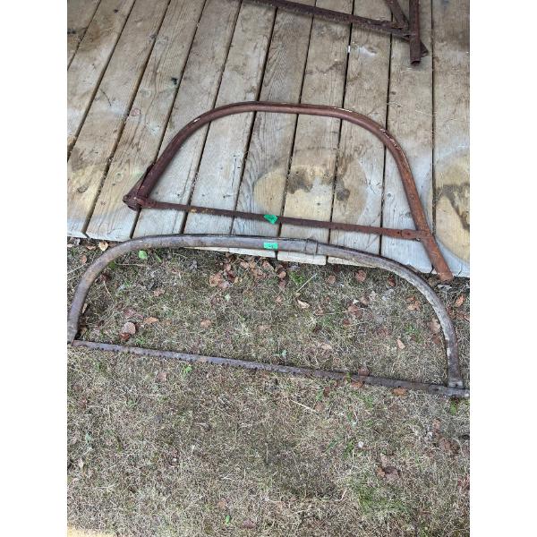 2 Antique Buck Saws 46" 37" Long