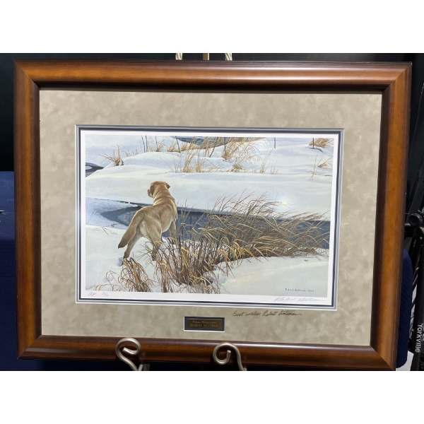 Robert Bateman Winter Companion Print Artist Proof 32/56 20.5Wx13H