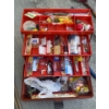 Image 3 : Tackle Box w/ Fishermen Knives & Citronella Sticks