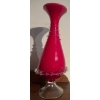 Image 3 : Maraschino Cherry Mouth Blown Vase Duo 11T 