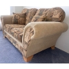 Image 2 : STAINSAFE Oversized Printed Loveseat & Wall Decor 70x37x51