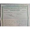 Image 3 : Vintage Stock Certificate From The National Provincial Bank Limited, 