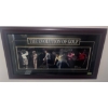 Image 1 : Framed Print Titled "The Evolution Of Golf" Featuring Six Legendary Golfers