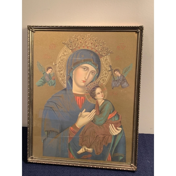 Mary & Jesus Framed Print - 8x10 