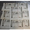 Image 1 :  Antique Stock Or Bond Certificates From The Indianapolis, Cincinnati, And Lafayette Railroad 19th.