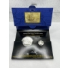 Image 2 : Silver Dollar and Collector Pin Set "Sighting of the Queen Charolette Islands" 92.5% Silver 27.575g