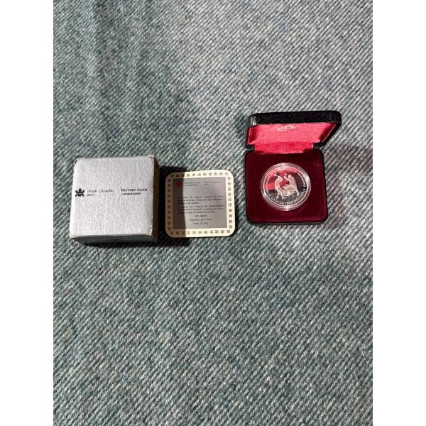 250th Anniversary Silver Saint-Maurice Iron works Commemorative Dollar