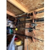 Image 5 : shed, contents, fishing, rods, camping supplies, boxes for the back of quads, several fishing rods, 
