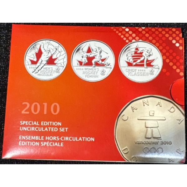  2010 Canada Olympic Special Edition Uncirculated Proof-Like Set