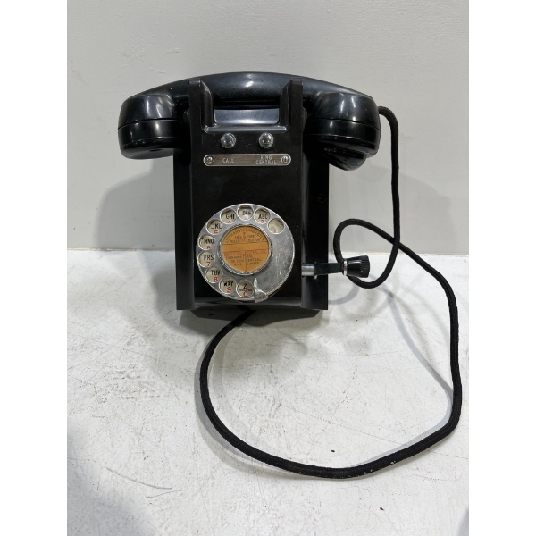 Antique ETELL Ericsson Party Line Rotary Dial Telephone
