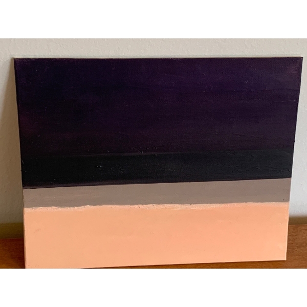Lauri Ansell On What Side Of The Water Are You Oil On Board  8 x 10