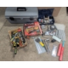 Image 1 : Tools with Tradesman Toolbox, Canwood Nailer, and Assorted Accessories